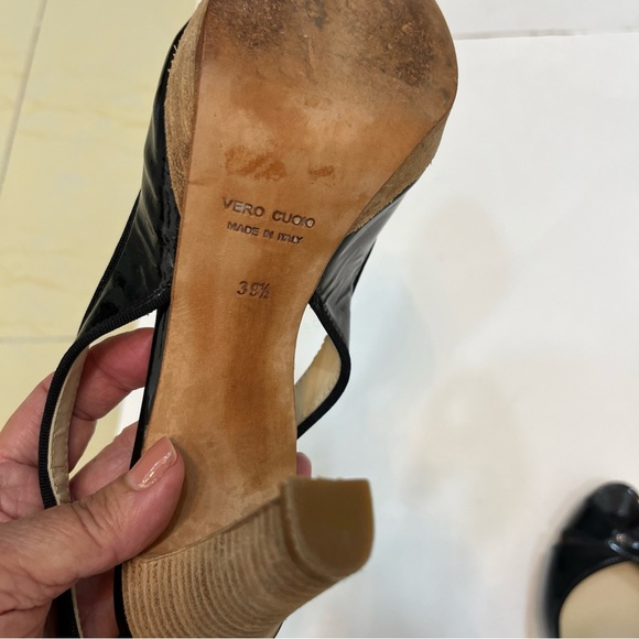 ANGELO BERVICATO Women Dress Shoes/Loafers Black 9.5 - Picture 8 of 14